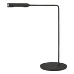 Lumina Flo Desk pöytävalaisin, pehmeä musta, tuotekuva
