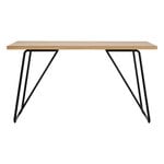 Tapio Anttila Collection Front Country Oak 140 bord, ek - svart metall