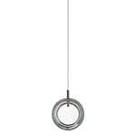 Bomma Lens Single pendant, clear - anthracite, product image