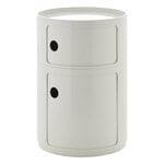 Kartell Componibili Big storage unit, 2 modules, white, product image