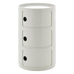 Kartell Componibili Big storage unit, 3 modules, white, product image