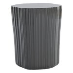 Kartell Corteza side table, charcoal, product image