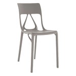 Kartell A.I. Lite Stuhl, grau, produktbild