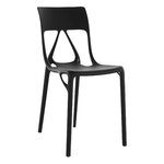 Kartell A.I. Lite chair, black, product image