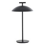 Kartell Mini Geen-A Battery portable table lamp, black, product image