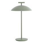 Kartell Mini Geen-A Battery portable table lamp, green, product image