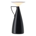 Kartell Camomille portable table lamp, black, product image