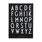 Design Letters ABC notebook, black