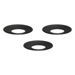 STOFF Copenhagen STOFF Nagel candle holder cuff, 3 pcs, black, view 1