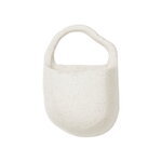 ferm LIVING Speckle wall pocket/pot, off-white