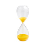 HAY Time hourglass M, lemon yellow