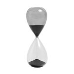 Hay Time hourglass L, black