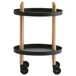 Normann Copenhagen Desserte Block, circulaire, noir