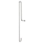 Moebe Wall hook, large, chrome, product image