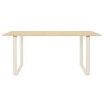 Muuto 70/70 bord, 170 x 85 cm, massiv ek - sand