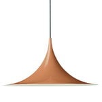 GUBI Semi Pendelleuchte, 47 cm, Roasted Pumpkin, Glanzfinish