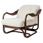 GUBI Fauteuil lounge Poltrona Tria, rotin foncé - Reales 001, image produit