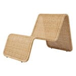 GUBI Fauteuil lounge P3, rotin, image produit
