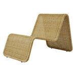 GUBI P3 Outdoor lounge chair, natural, product image