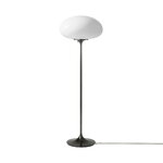 GUBI Stemlite floor lamp, 110 cm, black chrome - opal, product image