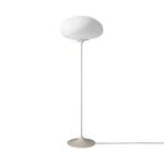 GUBI Stemlite Stehleuchte, 110 cm, kieselgrau - opal, produktbild
