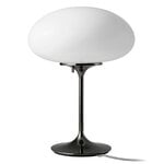 GUBI Stemlite table lamp, 42 cm, black chrome - opal, product image