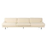 GUBI Flaneur 3-seater sofa, black - Bouclé 001, view 1