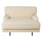GUBI Flaneur lounge chair, black - Bouclé 001, view 1