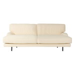 GUBI Flaneur 2-seater sofa, black - Bouclé 001, view 1