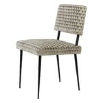 GUBI M-Chair tuoli, mattamusta - Dedar Amuleto 005, näkymä 1
