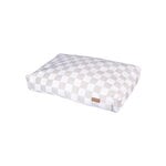 PAIKKA Check Mattress koiranpeti, 85 x 55 cm, beige, tuotekuva