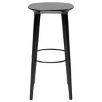 Minus Tio Audrey bar stool 78 cm, black stained birch