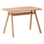 Nobodinoz Growing Green kids' table, oak, view 1