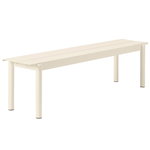 Muuto Linear Steel bench 170 cm, off white