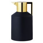 Normann Copenhagen Geo Isolierkanne, 1,5 l, schwarz - gold