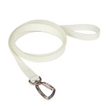 PAIKKA Glow leash, 2,5 x 180 cm, white, product image