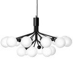 Nuura Suspension Apiales 18, noir satiné/blanc opale