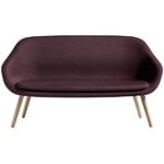 HAY About A Lounge AAL sofa, rovere saponato, Balder 3 692