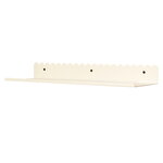 Nobodinoz Wall shelf, 50 cm, ivory steel, view 1