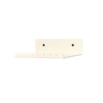 Nobodinoz Wall shelf, 20 cm, ivory steel, view 1