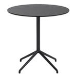 Muuto Still Cafe bord 75 cm, svart, produktbild