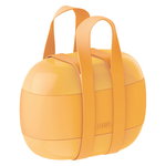 Alessi Food à porter lunch box, yellow