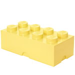 Room Copenhagen Lego Storage Brick 8, jaune doux
