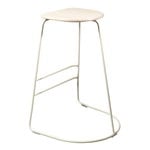 Minus Tio Citizen Ghost bar stool 65 cm, white - birch