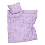 Moomin Arabia Moomin bedset, 150 x 210 cm, Little My lilac, view 1