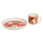 Moomin Arabia Moomin children's dining set, Under the Umbrella, view 1