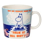 Moomin Arabia Rebel Club Moomin mug, 0,4 L, Talk it all Out, view 1