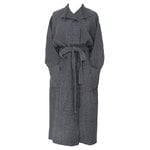 Lapuan Kankurit Terva bathrobe, black-graphite