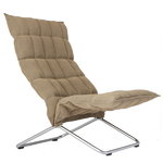 Woodnotes K chair, wide, natural/black