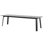 Hem Alle  conference table, 300 x 120 cm, black